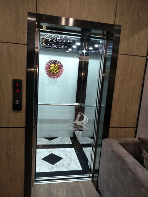 泉州晉江家庭別墅電梯實物案例 泉州晉江家庭別墅電梯實物案例